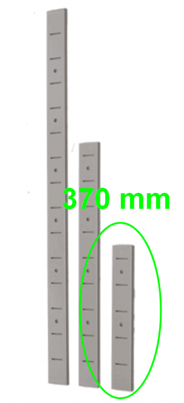 Muurmontage strip 370 mm