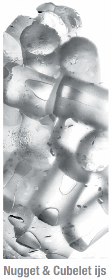 Nugget en cubelet ijs 0