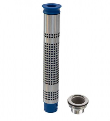 Overlooppijp met rooster en inzetpijp