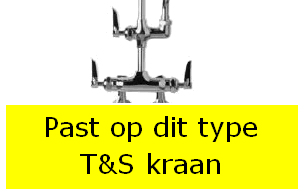 Past op oud model tussenkraan