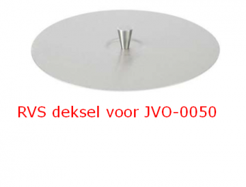 Rvs deksel voor jvo 0050