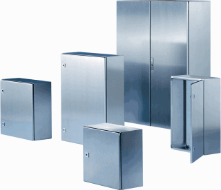 Rvs wandkastjes met  knevelslot 2