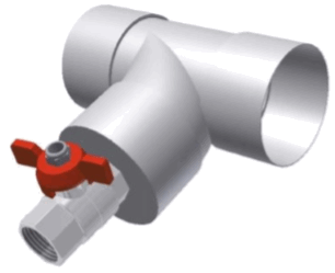 Sample valve complet