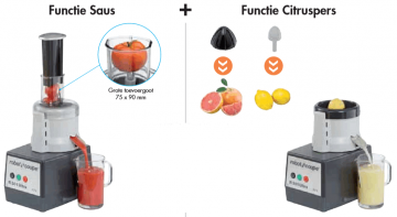 Sap  en sausextractor set