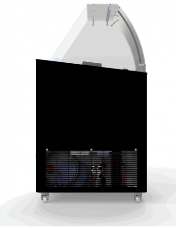 Schepijsvitrine corsica zwart 6x5 ltr   3