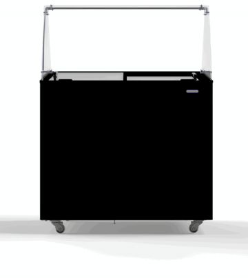 Schepijsvitrine corsica zwart 6x5 ltr  2