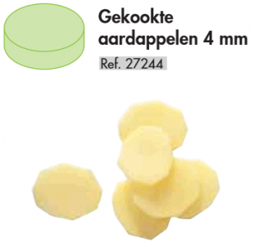 Snijschijven aardappel 4 mm
