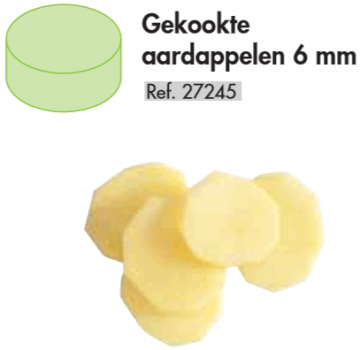 Snijschijven aardappel 6mm