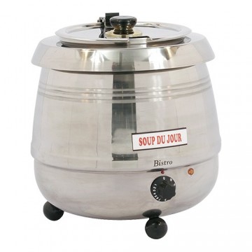 Soepketel 10l stainles rvs