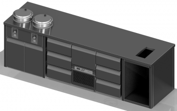 Speciaal uitgifte buffet maatwek