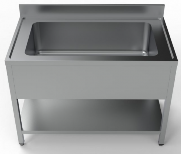 Spoeltafel met grote spoelbak 2