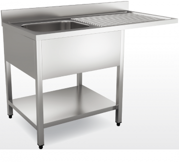 Spoeltafel voor vaatwasmachine