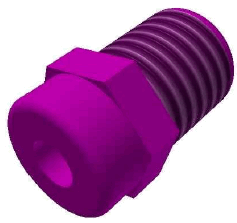 Spray nozzle jet 1 4 inch bsp purple 50 deg ggx