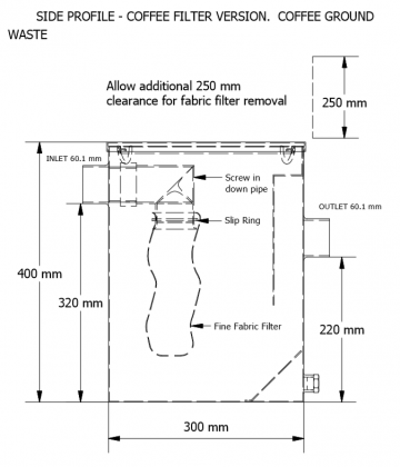 St8 koffiedrap koffieprut filter