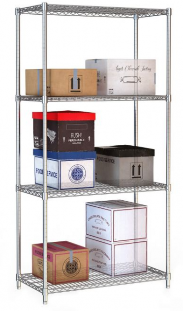 Stelling 1200 mm gevuld