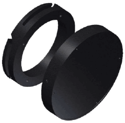 Strainer quarter turn coupling 2 part ggx