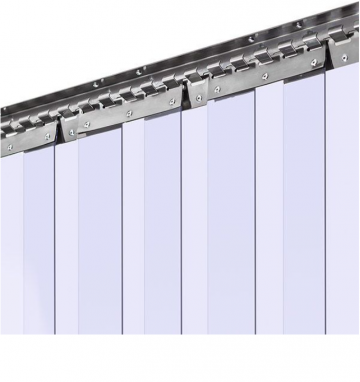 Stroeken gordijn voor koel en vriescel