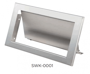 Swk 0001 afvalklep rvs 1