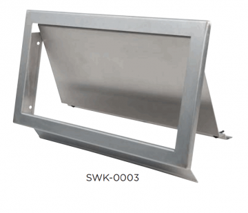 Swk 0003 afvalklep rvs 1