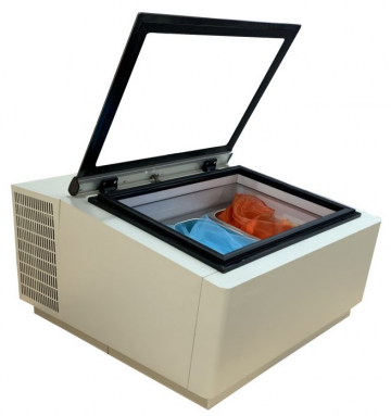 Tafelmodel schepijsvitrine wit g29220015 klep