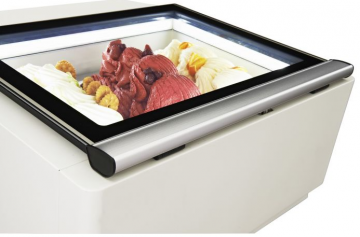 Tafelmodel schepijsvitrine wit g2922005 1