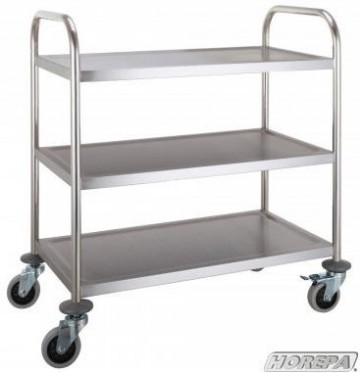 Trolly serveerwagen 3 blads