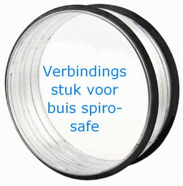Verbindingsstuk voor buis spiro safe