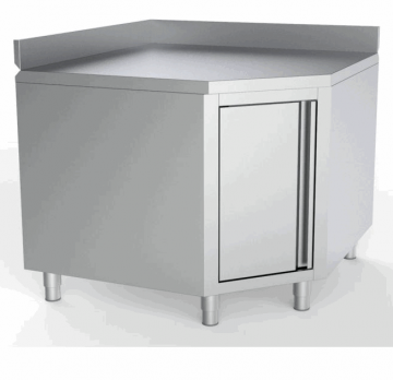 Werktafel hoek met deur 10001000 voor 700mm tafels