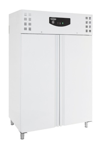 Witte dubbeldeur vrieskat 1200liter