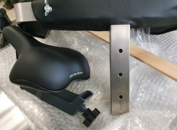 Zadel met rugsteun 2