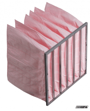 Zakkenfilter voor geurfilterkast 0