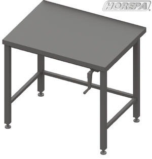 nood Wedstrijd opbouwen Handbediende in hoogte verstelbare tafel - In hoogte verstelbare tafels -  HORESHOP