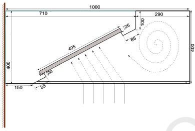 RVS doosmodel 400 mm hoog - Afzuigkappen - HORESHOP