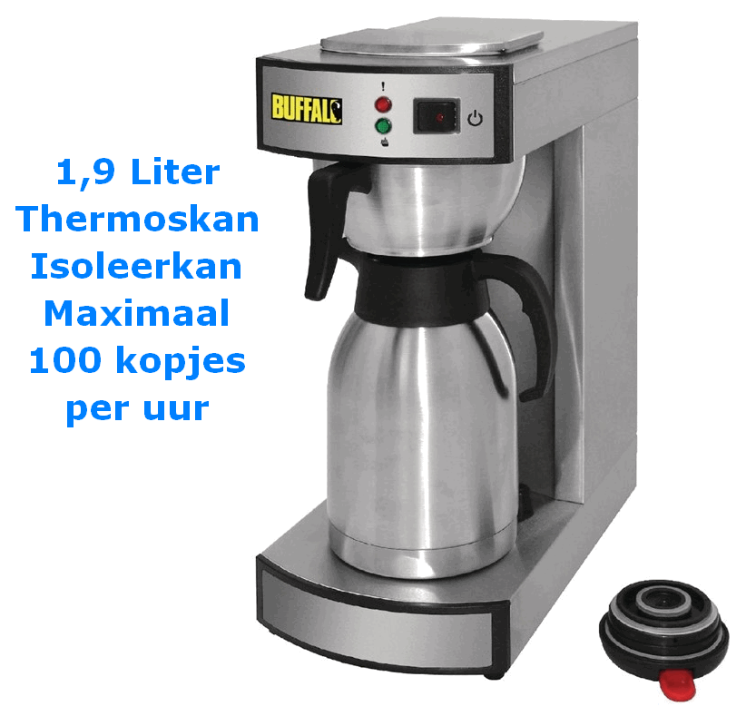 Koffiezetapparaat THERMOS Koffie, Thee, Heetwater - HORESHOP